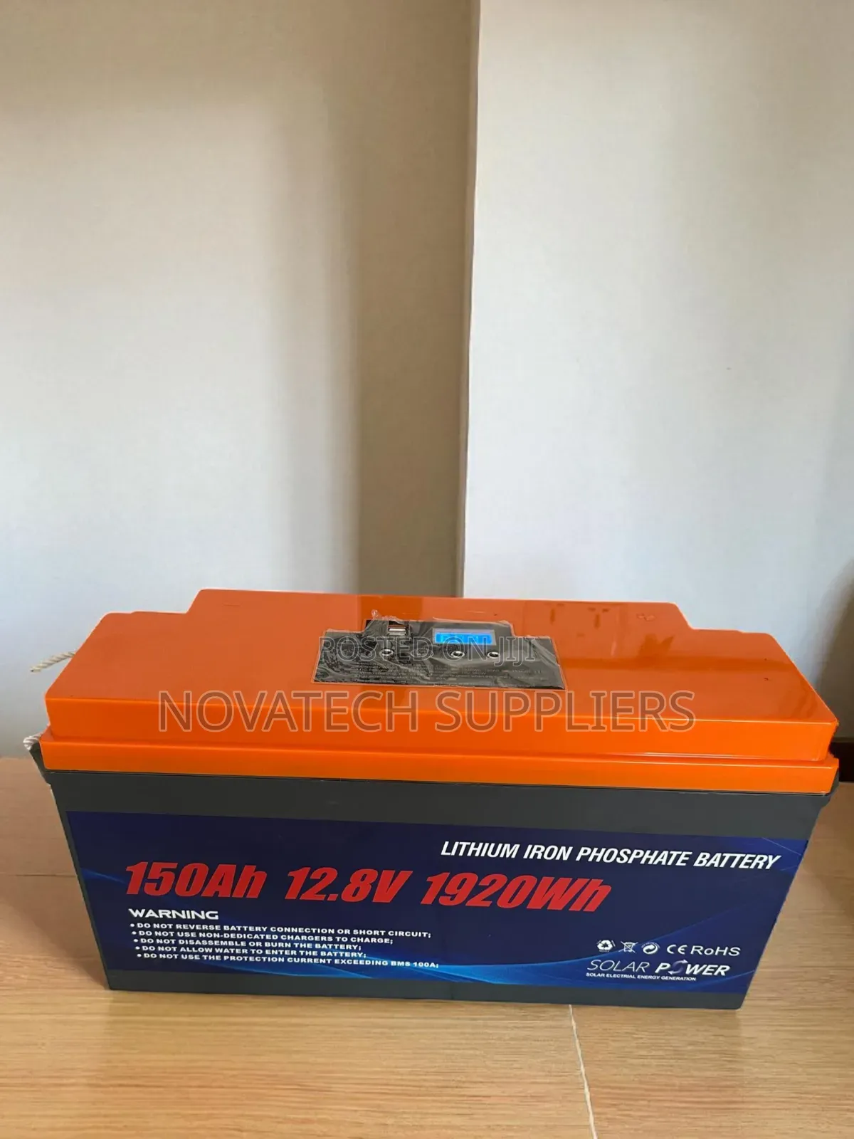 Lc Star 150ah Lithium Solar Battery, 12v Deep Cycle Performance