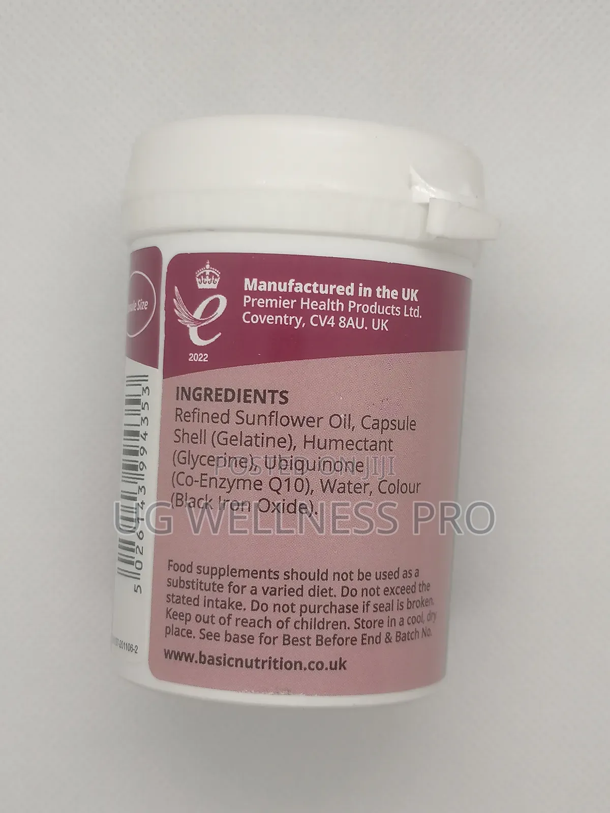 Basic Nutrition Co Enzyme Q10 Coq10 30mg 30s