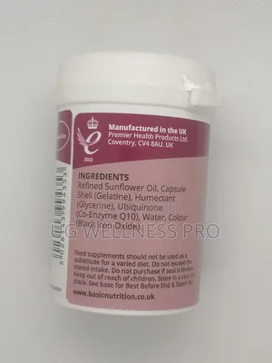 Basic Nutrition Co Enzyme Q10 Coq10 30mg 30s