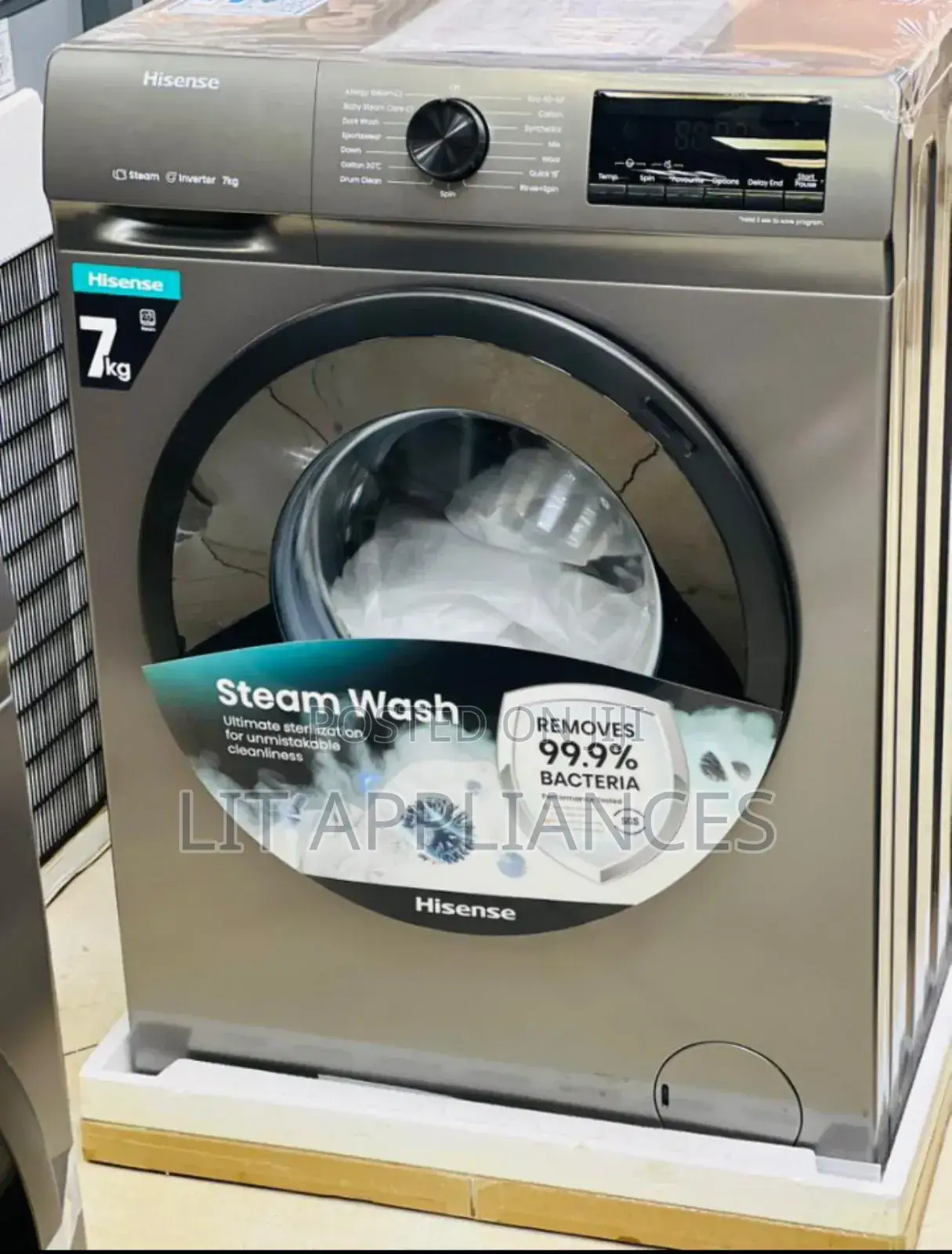 Hisense 7kg Washing Machine Front Loader Automatic