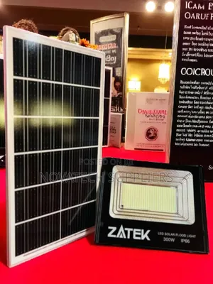 300w Solar Flood Light With Remote Control and Motion Sensor