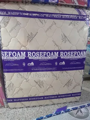 6x6 by 12 Inches Rosefoam Spring Pocket Mattress