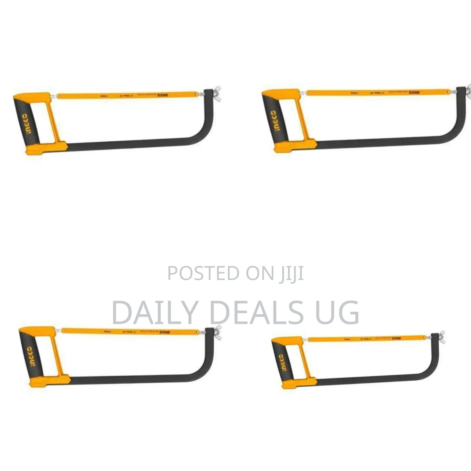 Ingco Hacksaw Frame-Yellow