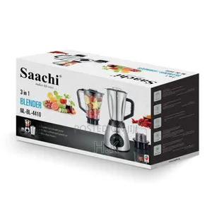 Saachi 3-in-1 Blender/Grinder Nl-Bl-4410-Bk
