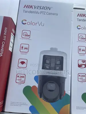 PTZ Hikvision Camera 4mp Double Lens Ip