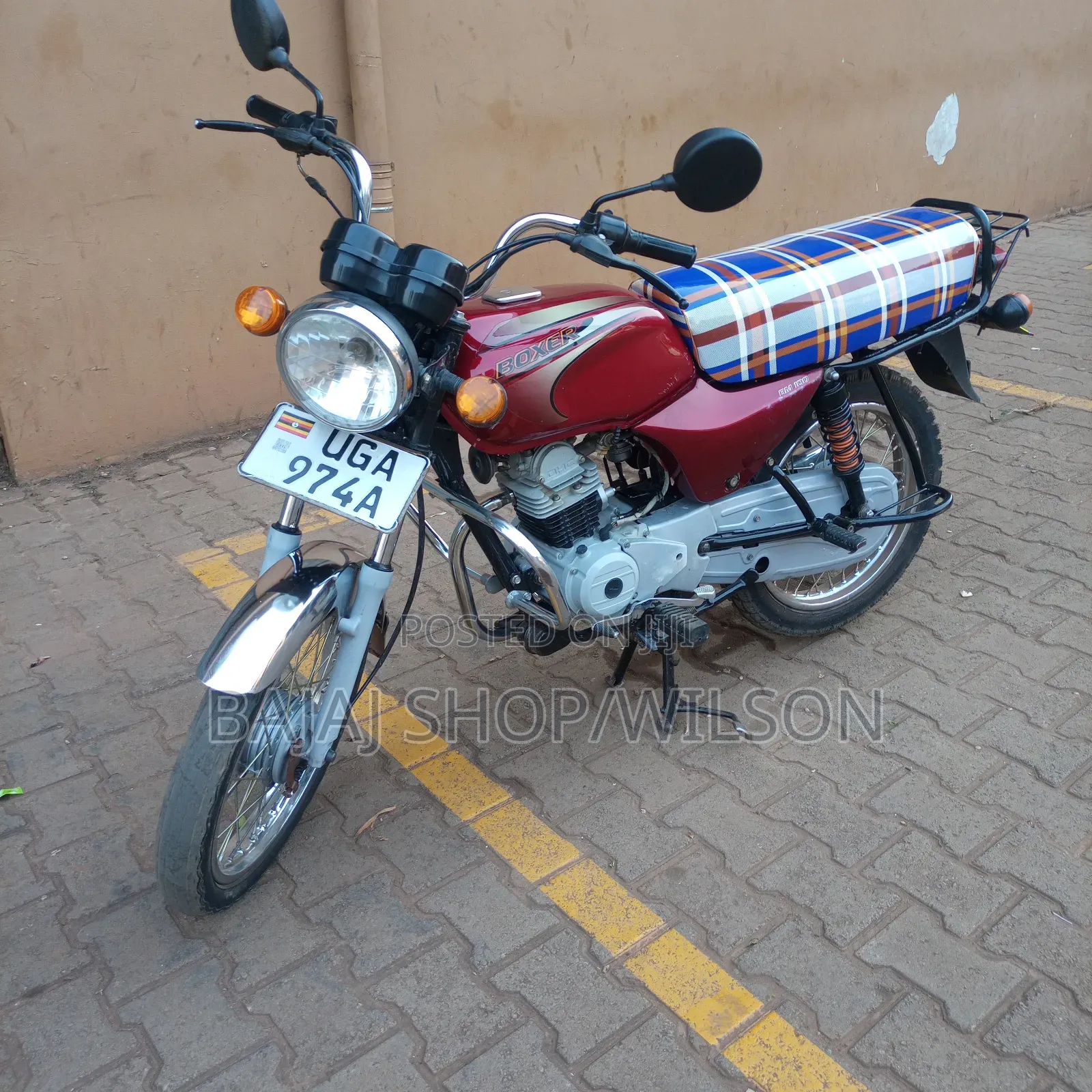 Bajaj Boxer BM100ES 2024 Red