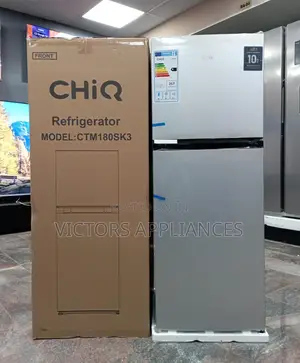 Chiq Refrigerator 180l Double Door