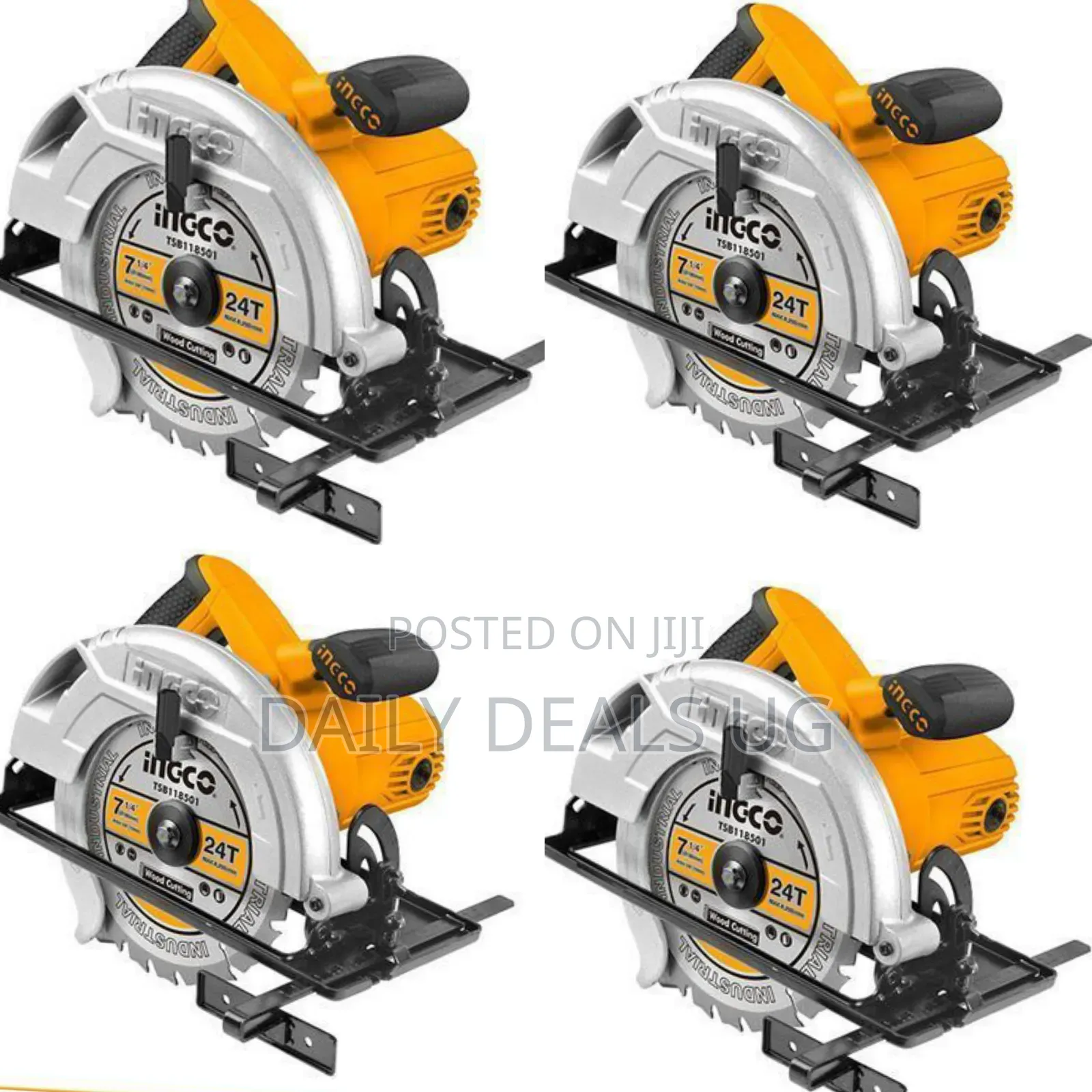 Ingco Circular Saw -Grey, Yellow