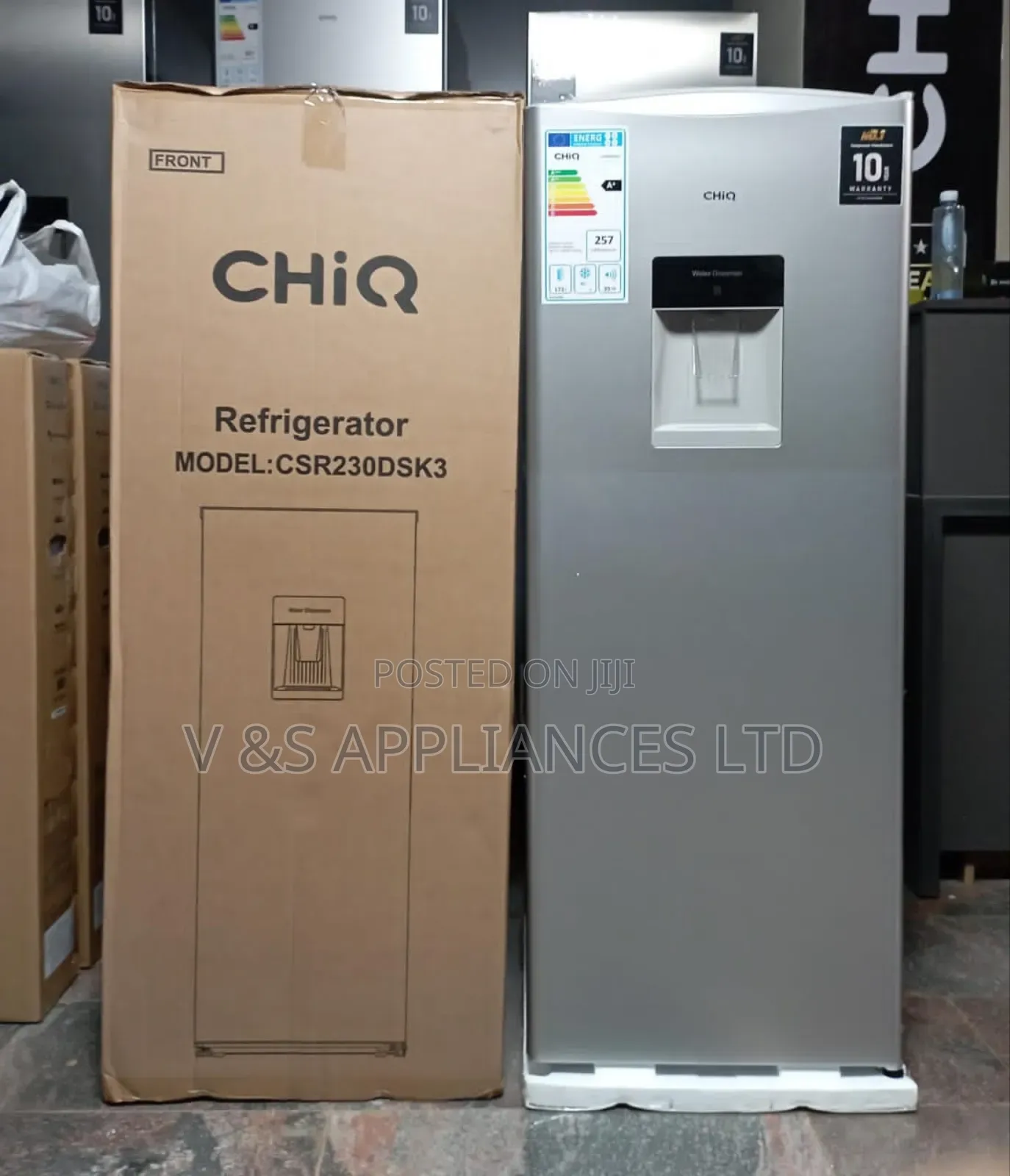 230ltrs Chiq Single Door