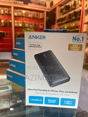 Anker Power Bank 10000mah Ultra Fast Charging