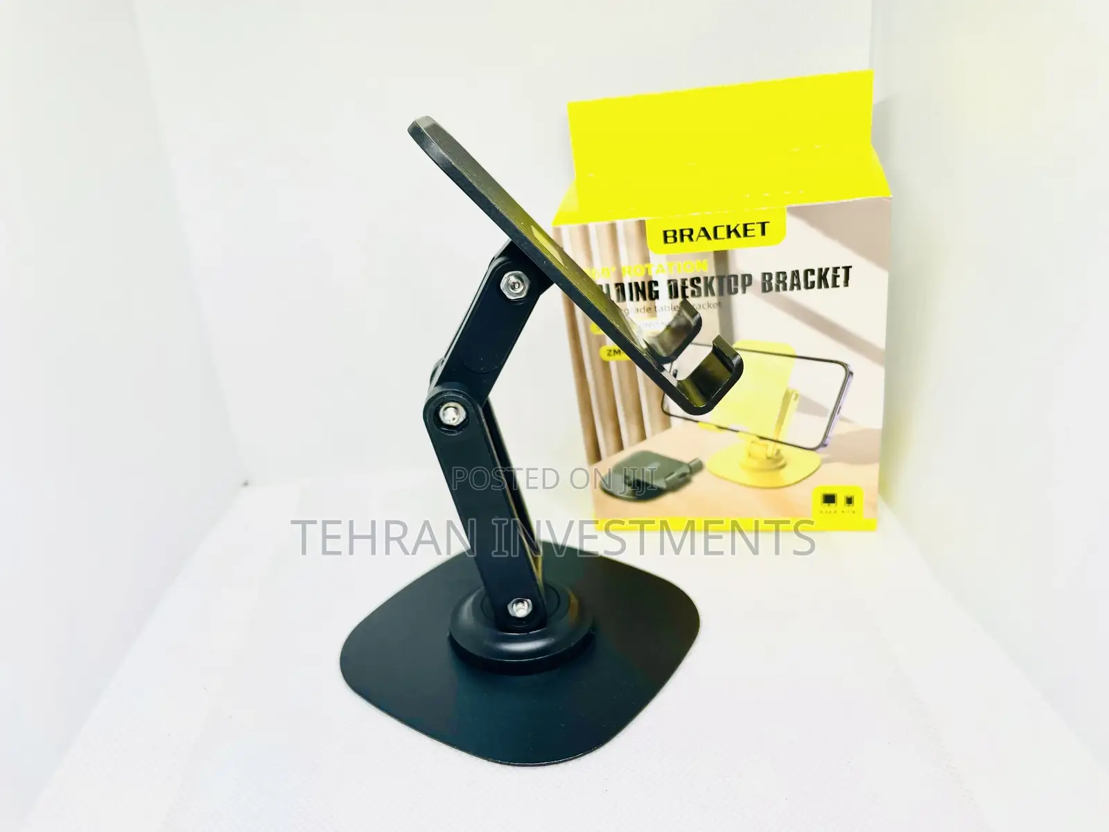 Folding Desktop Phone Bracket