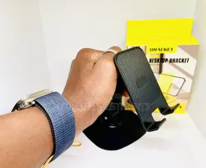 Folding Desktop Phone Bracket