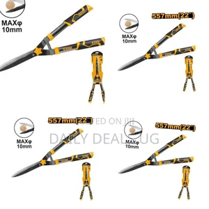 Ingco Hedge Shear 557mm -Black Orange