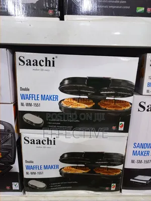 Saachi Nl-Wm-1551 Double Waffle Maker