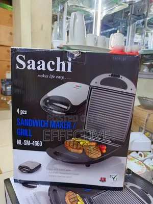 Saachi 4-Piece Sandwich Maker Nl-Sm-4660