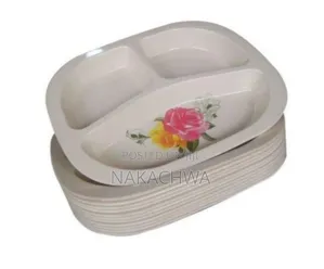 12 Pieces of Partition Melamine Plates