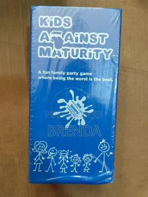 Kids Against Maturity Family Card Game