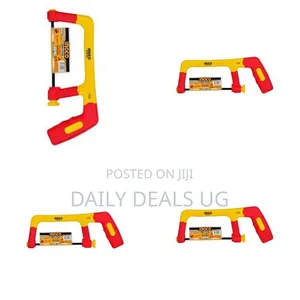 Ingco Insulated Junior Hacksaw (150mm) Hijh3001 -Red/Yellow
