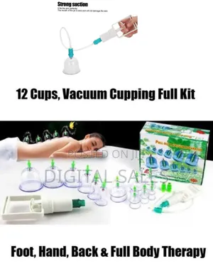 Hijama Cupping Kit Cups Cupping Therapy Set.