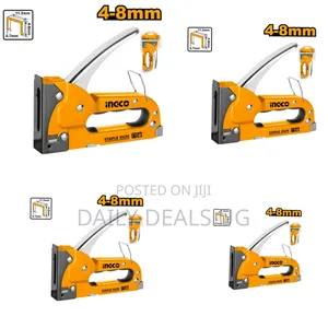 Ingco Hsg140212 -Staple Gun -Orange
