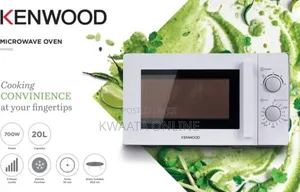 Kenwood 20l Microwave Oven Mwm20, 5 Power Level, Defrost Function,700w