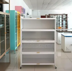 Unuque 5-Tier Kitchen Storage Cabinet With Flip Doors