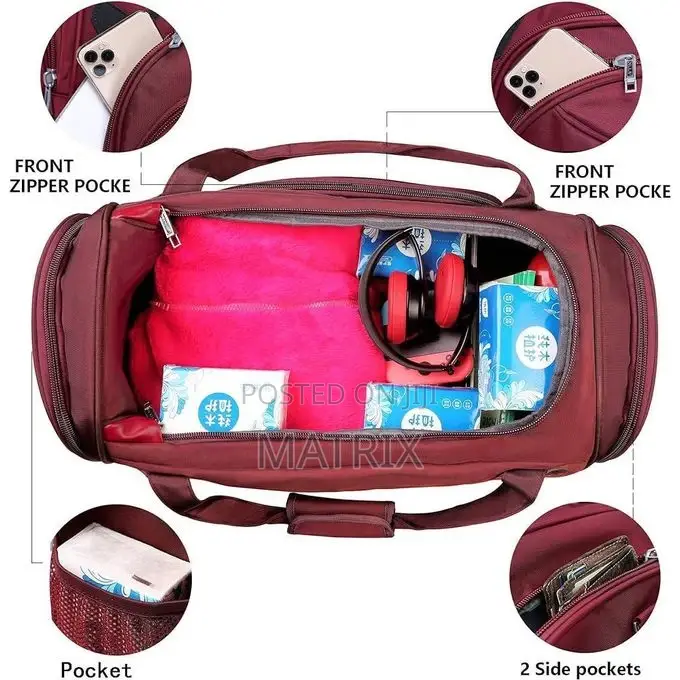 Hand and Shoulder Carrying Traveling Bag