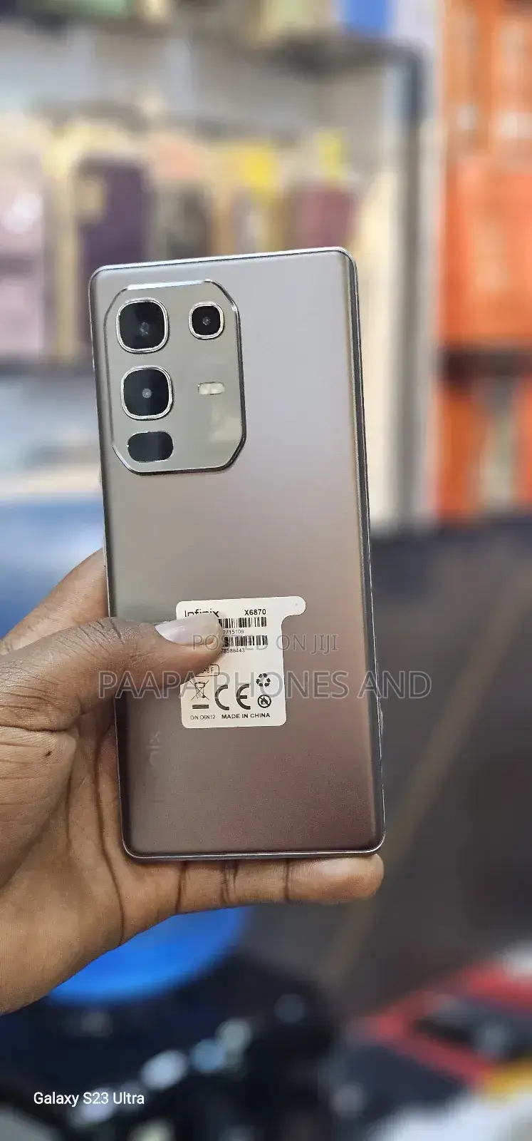 Infinix Note 50s 256 GB Gray
