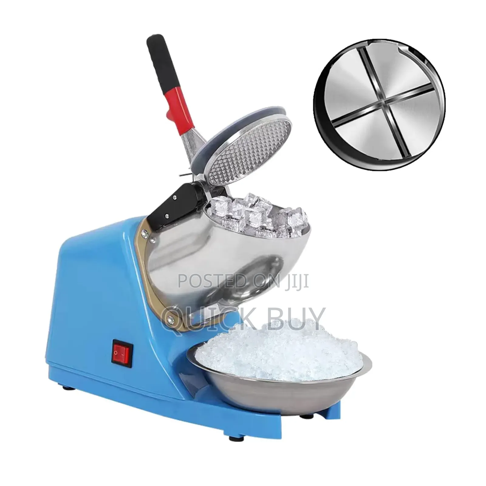 Stainless Steel Electric Ice Crusher Machine