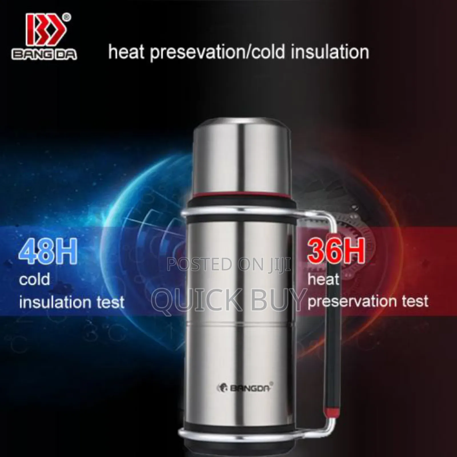 3.5l Heavy Duty Stainless Steel Vacuum Flask