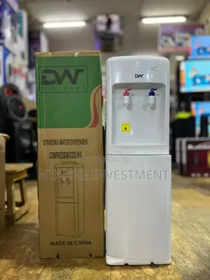 2 Tap Compressor Cooling Water Dispenser With Cabinet. Water Dispenser
