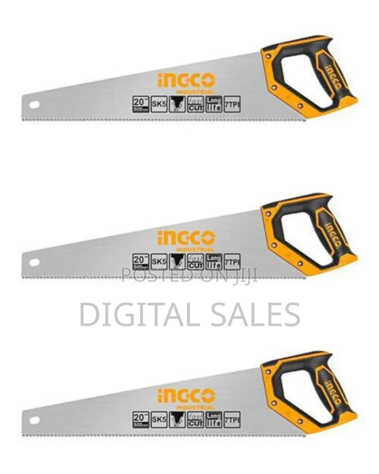 Ingco Hhas28500 - Hand Saw - Orange