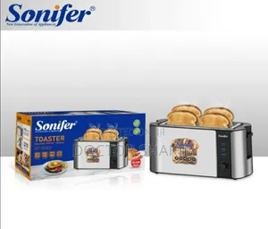 High Quality Sonifer 4-Slice Bread Toaster With Baking Rack