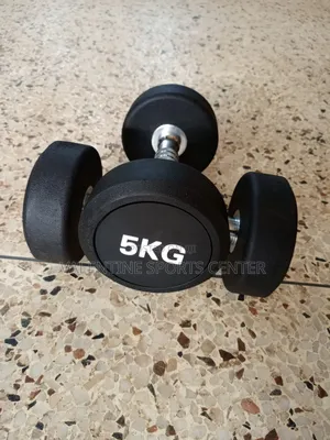 Round 5kg Apair of Dumbell Original Material Is