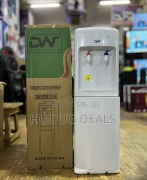 2 Tap Hot & Cold Water Dispenser With Storage Cabinet