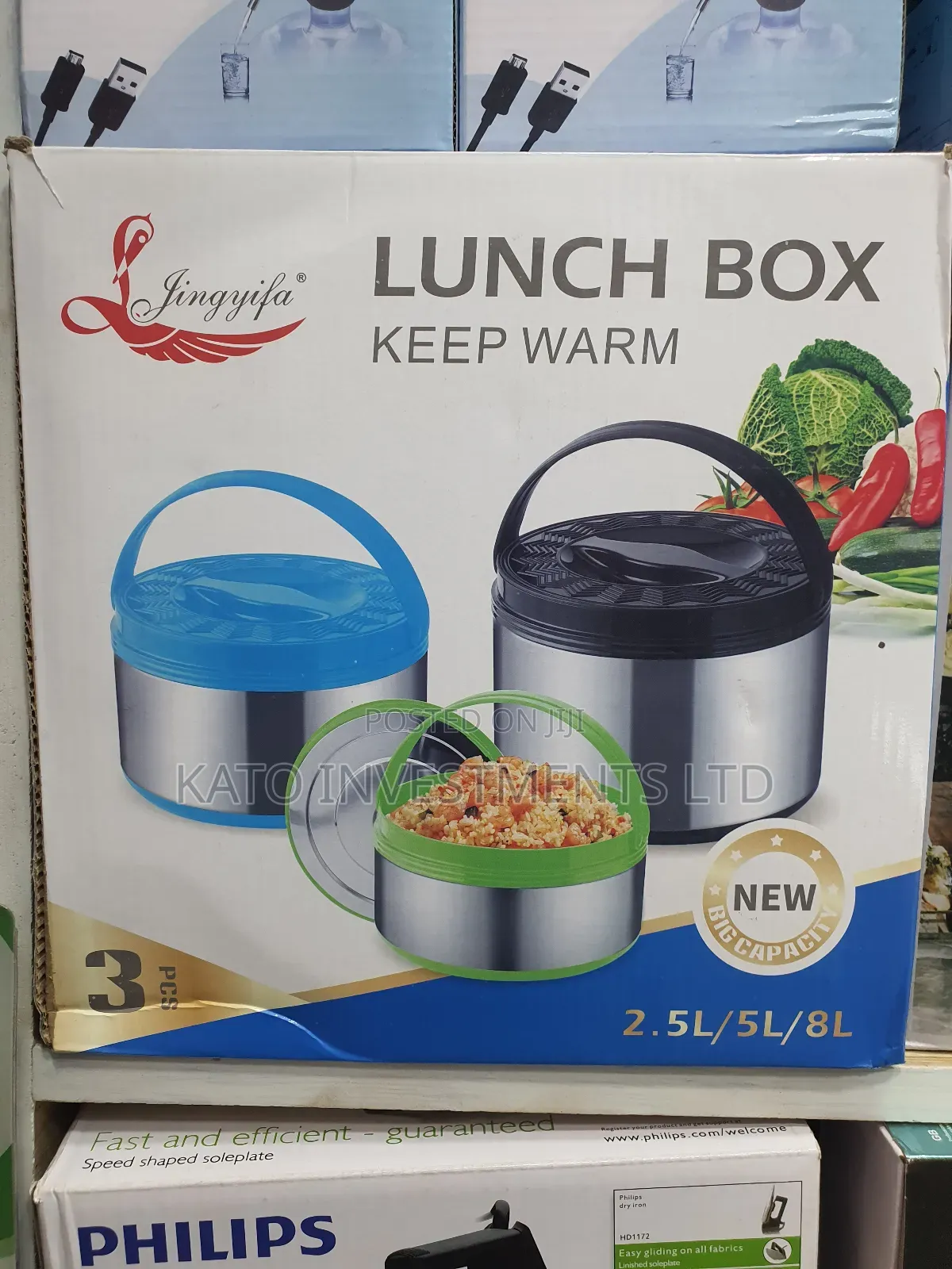 3 Pieces Lunch Box Container