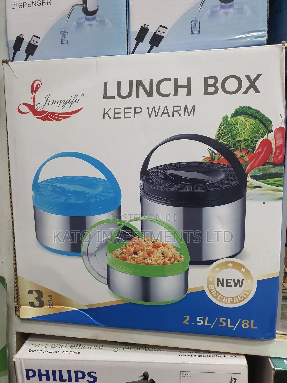 3 Pieces Lunch Box Container