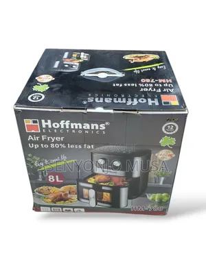 Hoffmans Hm-780 Air Fryer - 8l, 2400w, Up to 80% Less Fat