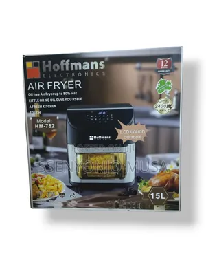 Hoffmans Hm-782 Air Fryer -3.15l, Oil-Free, 2400w, LCD Touch