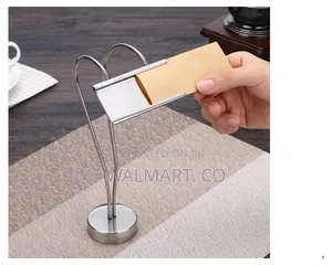 Stainless Steel Table Number Holder