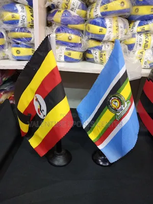 Uganda Flag and East African Flag Original Material Is Available