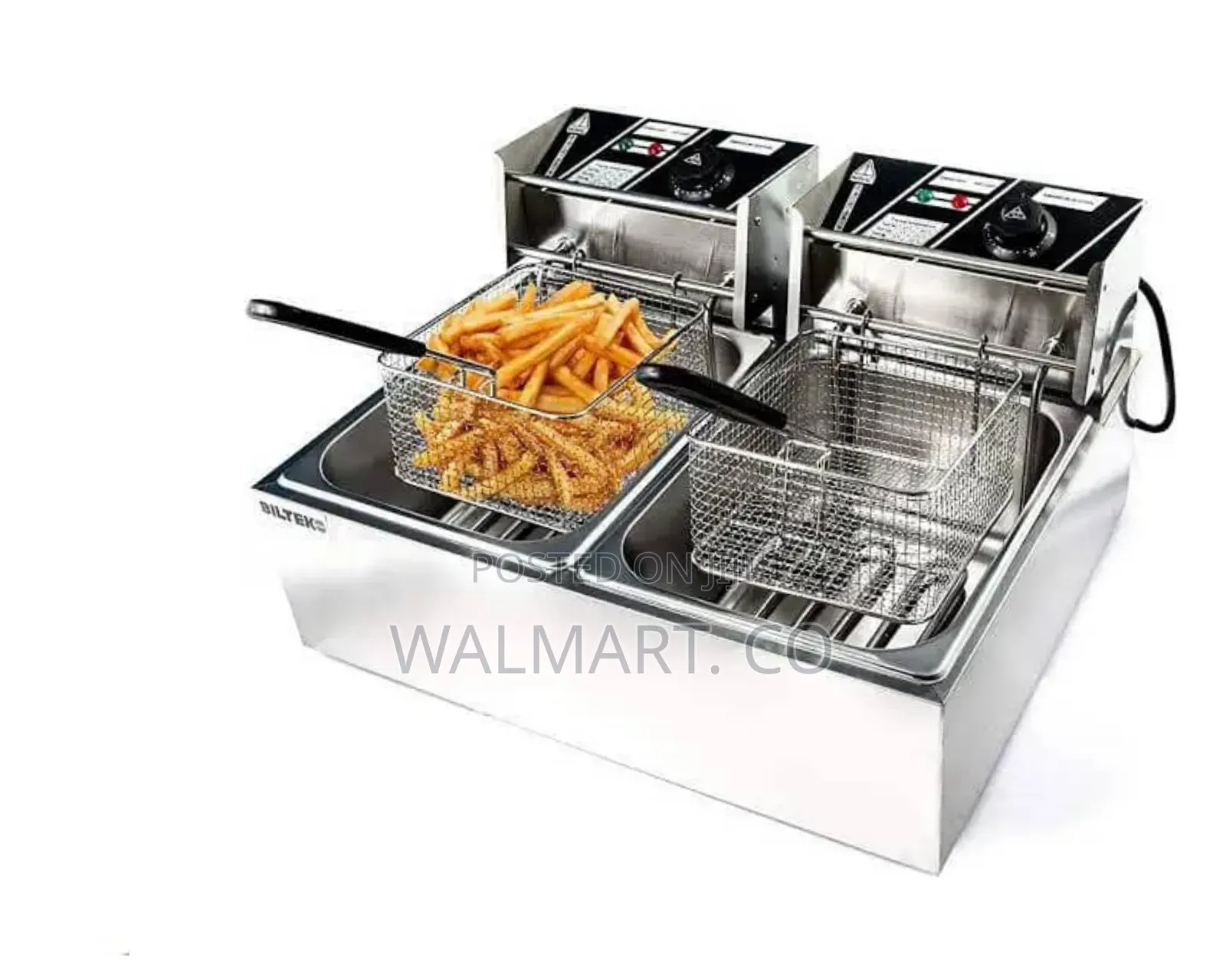 Double Electric Deep Fryer