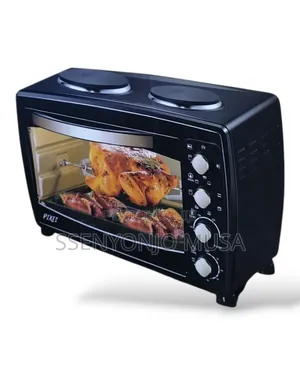Pixel 45l Electric Oven-3200w, Double Hotplate, 120min Timer