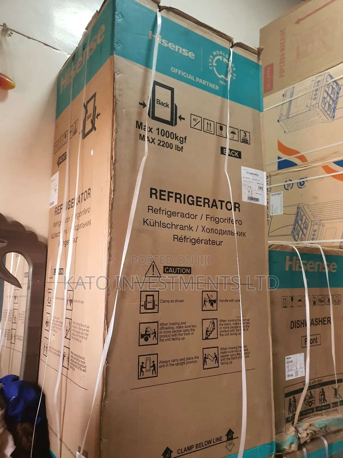488litrs Hisense Fridge