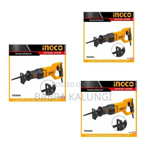 Ingco Reciprocating Saw Rs8008 - Orange / Black
