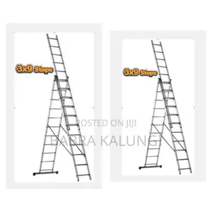 Ingco Double Side Ladder (Hlad03391) 3×9steps High