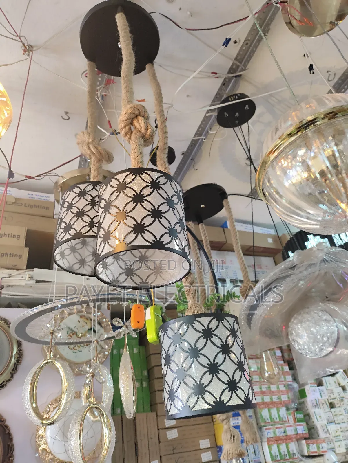 3ropes Pendant Lamp Holder