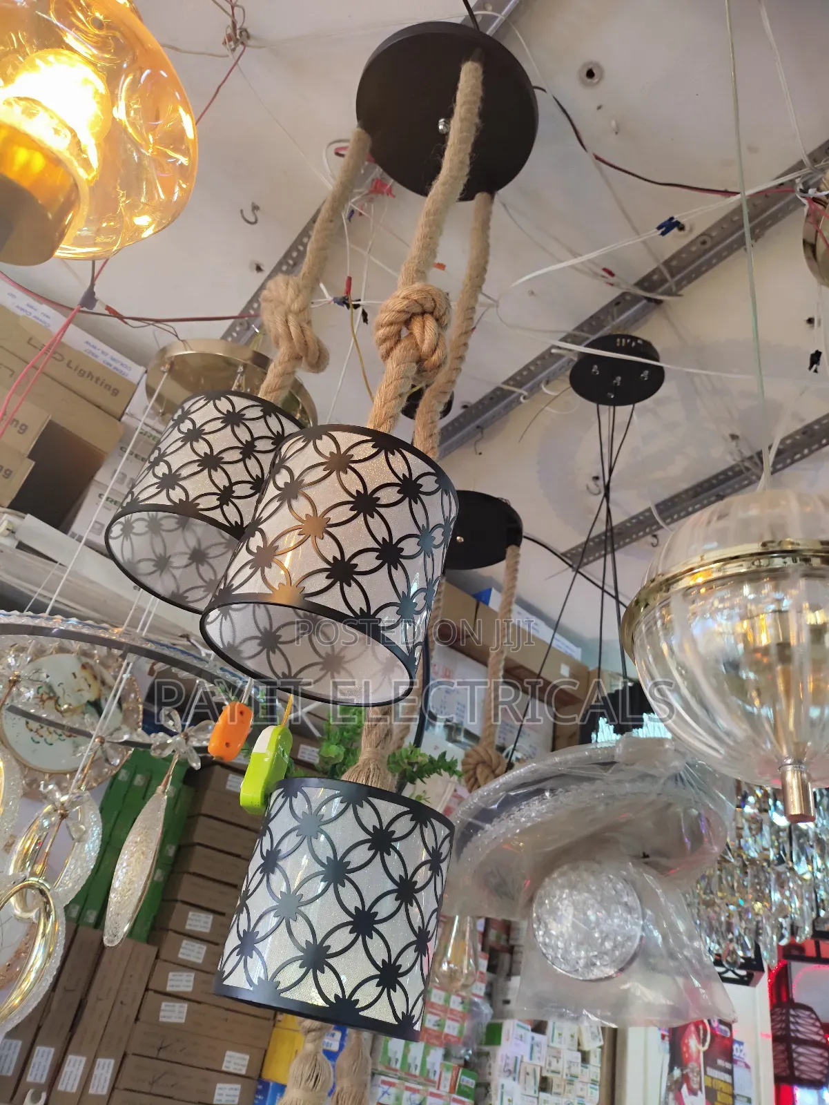 3ropes Pendant Lamp Holder