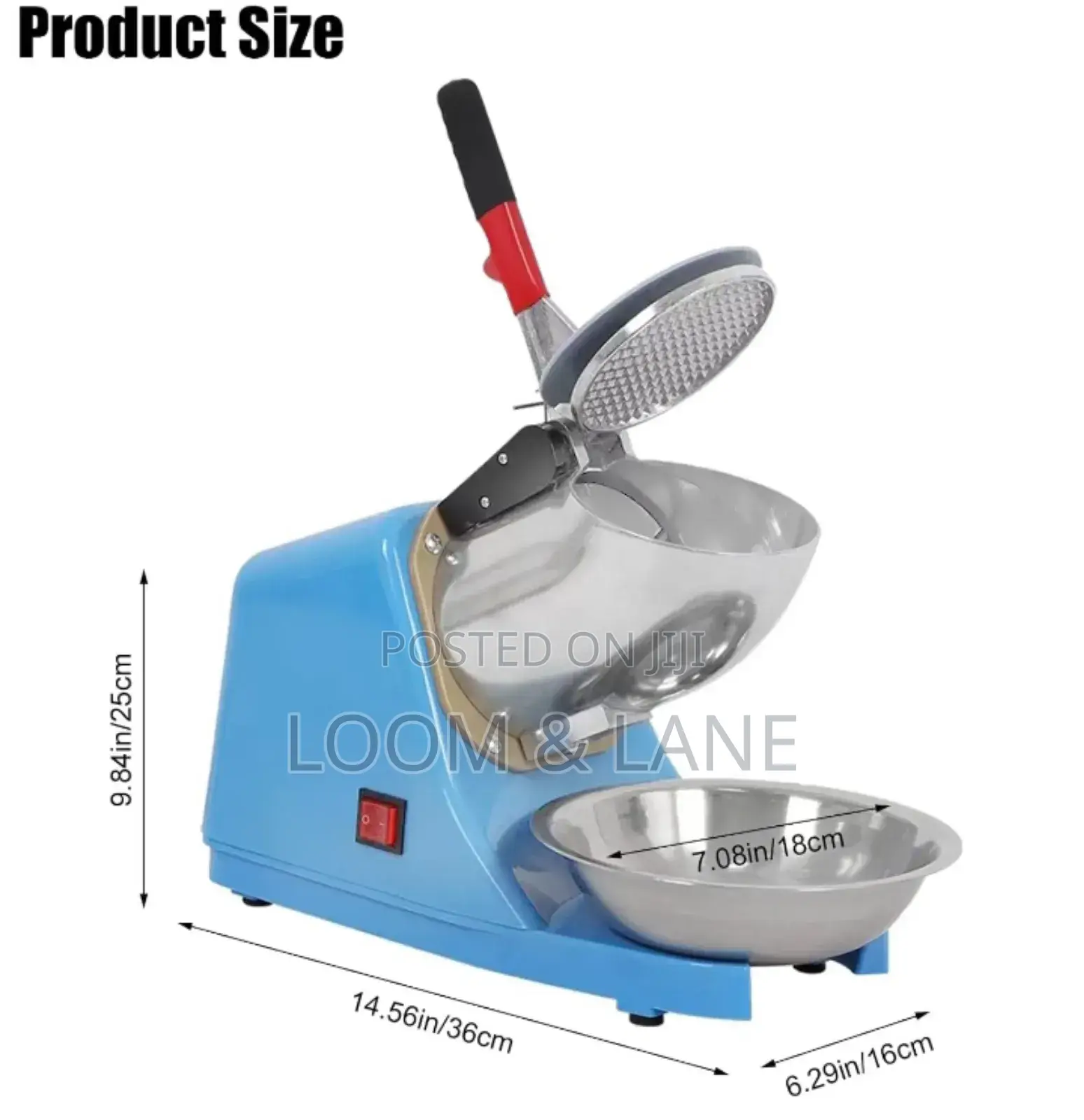 Stainless Steel Electric Ice Crusher Machine