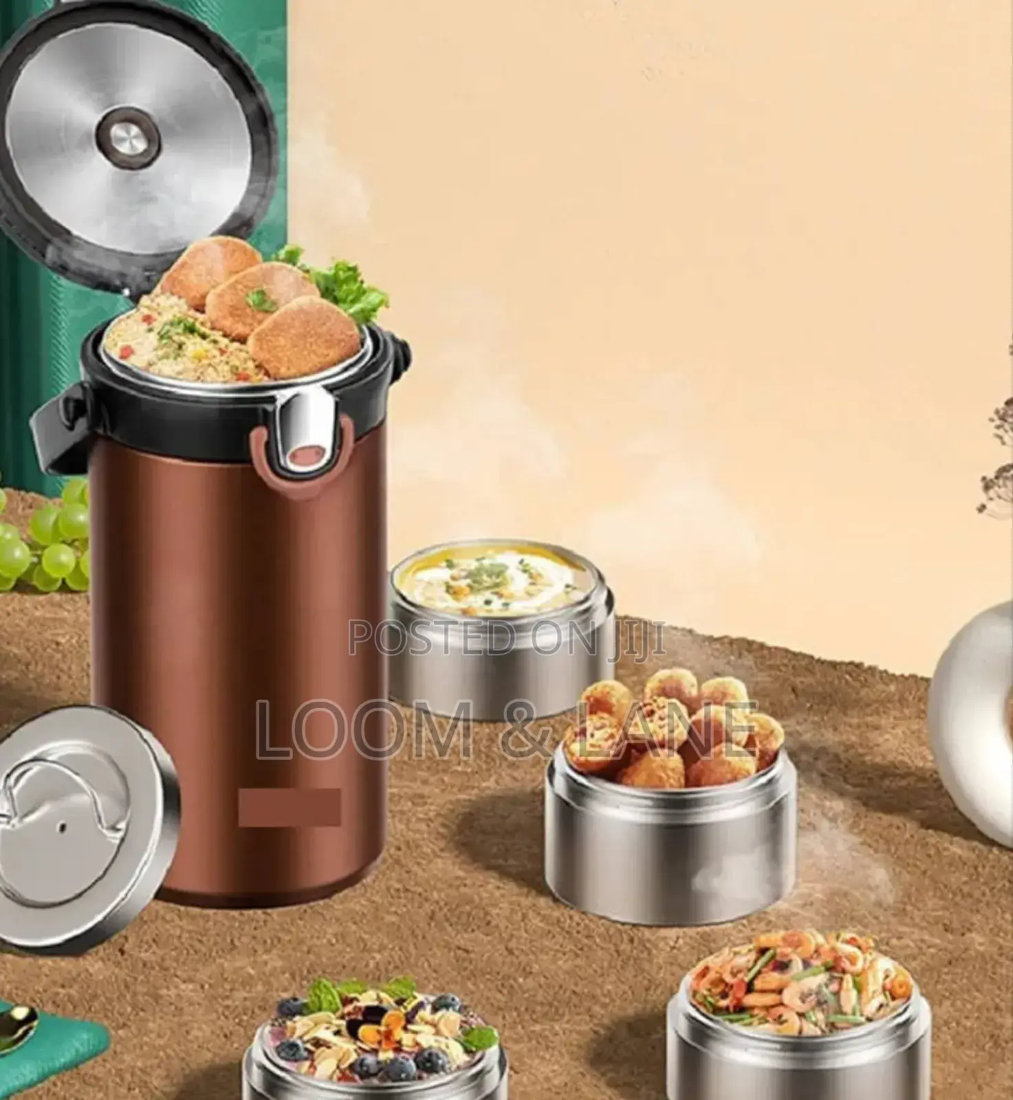 3litres Multi Compartment Lunch Box